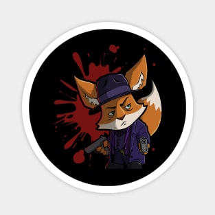 Detective Fox Magnet